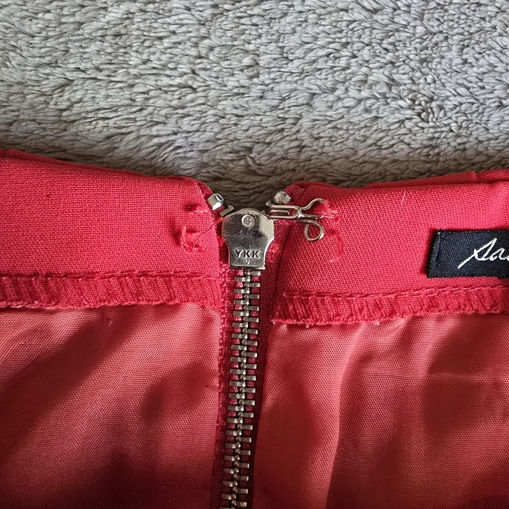 Sandra Angelozzi red pencil skirt size 38 - Picture 10 of 10